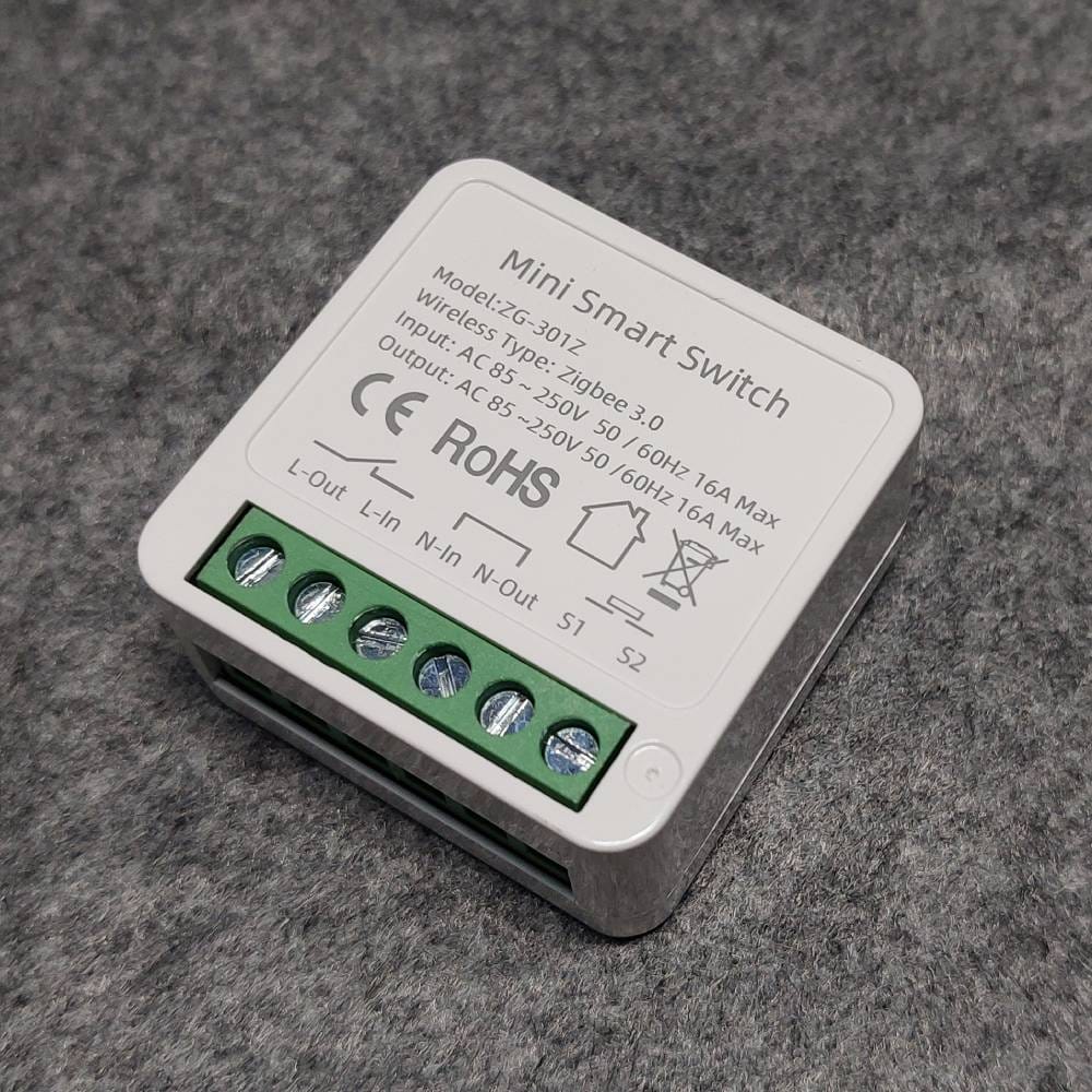 Mini smart switch Zigbee (Hobeian ZG-301Z)