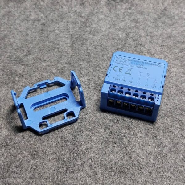 Mini smart switch DRY 24V DC Zigbee (Tuya TS0001) - Image 3