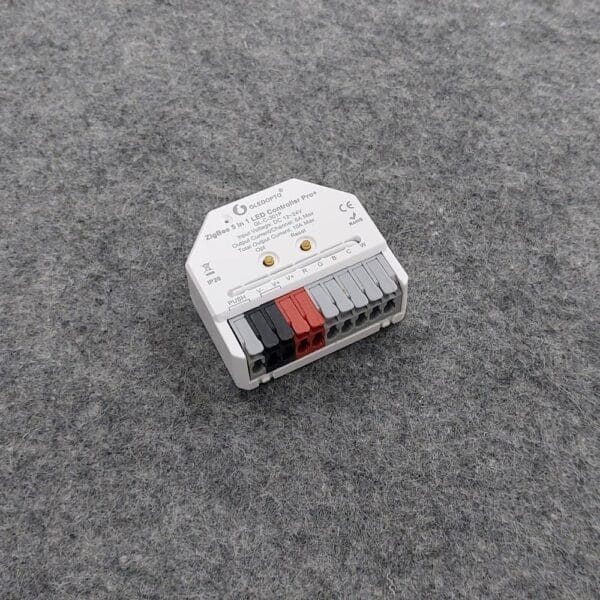 Mini LED controller RGBCW 12V DC Zigbee (Gledopto GL-C-007P) - Image 2